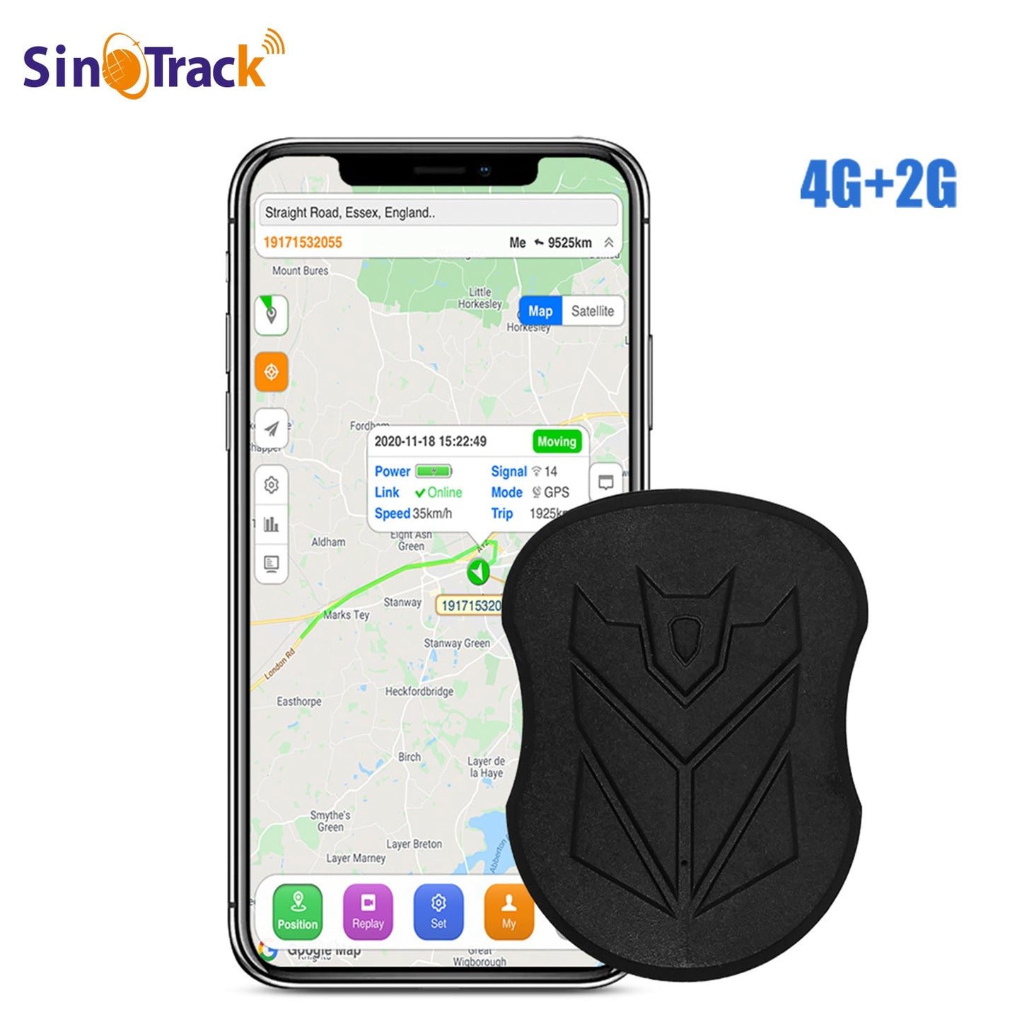 Traceur GPS ST905 L - Haute précision Batterie autonome aimanté